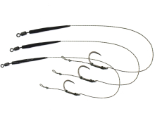 Повідець Контрабас гачок W.Gape size2 Climax Hunter Braid 0.3мм Silt